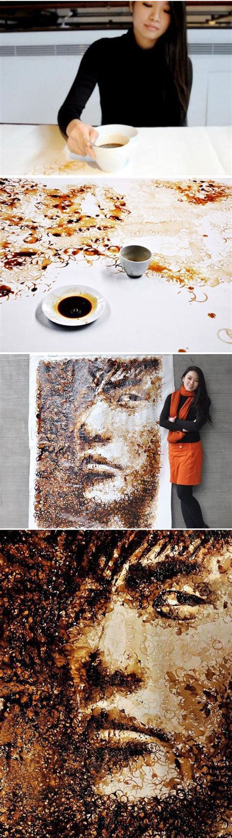 Coffee stain art | Coffee ring art, Coffee art, Photos of the week