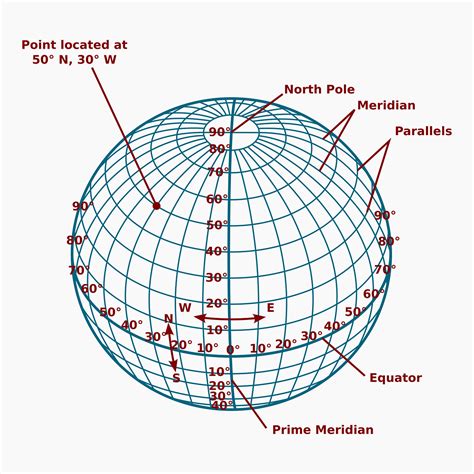 Earth Lat Long Map - Austin Phyllida