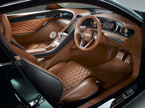 Bentley EXP 10 Speed 6 concept - interior