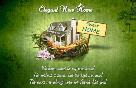 New Home Wishes : Congratulation Messages for New Home - WishesMsg ...