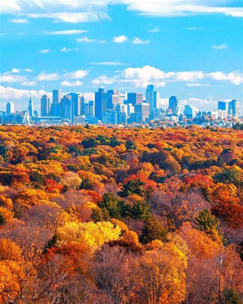 Soothing Autumn Covers Boston and Massachusetts Suburbs by Greg DuBois ...