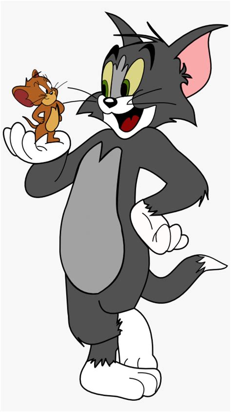 Tom And Jerry Png - Cartoon Characters Tom And Jerry - 526x907 PNG ...