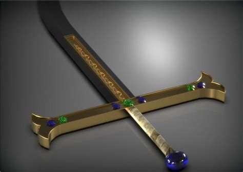 3D model Yoru Sword Dracule Mihawk One Piece VR / AR / low-poly | CGTrader