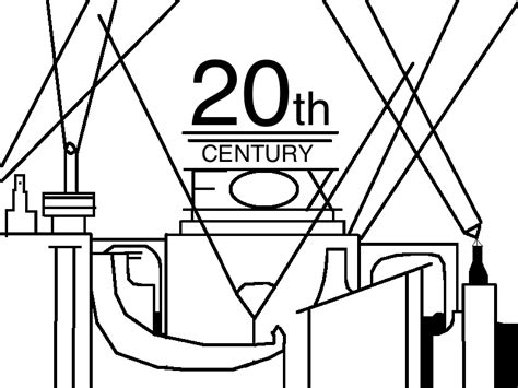 20th Century Fox logo (1935) Front view version by 20thCenturyDogs on ...