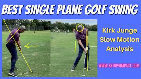 #1 Single Plane Golf Swing | Analysis - YouTube