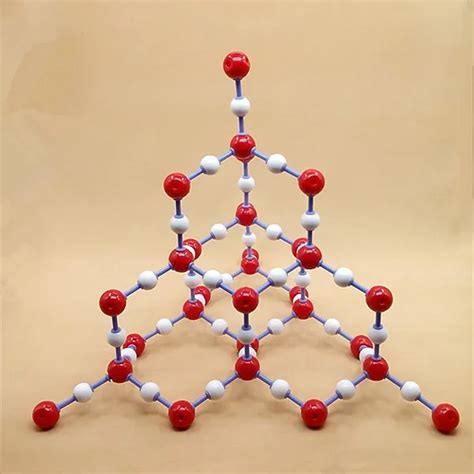 SiO2 Crystal Structure Model 23mm Series Silicon Dioxide Covalent ...