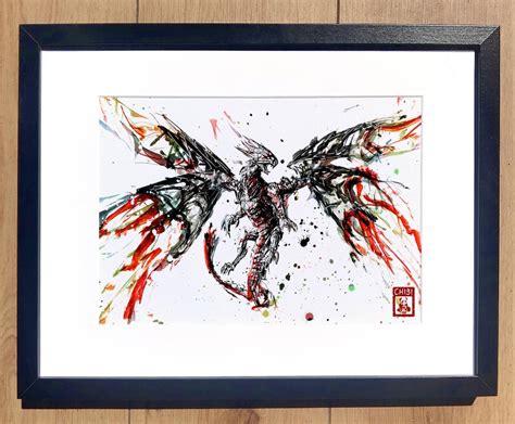 Fanart Print Monster Hunter Valstrax Fan Art - Etsy