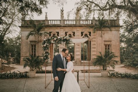 This Lush Vizcaya Museum & Gardens Wedding is Pure European-Inspired ...