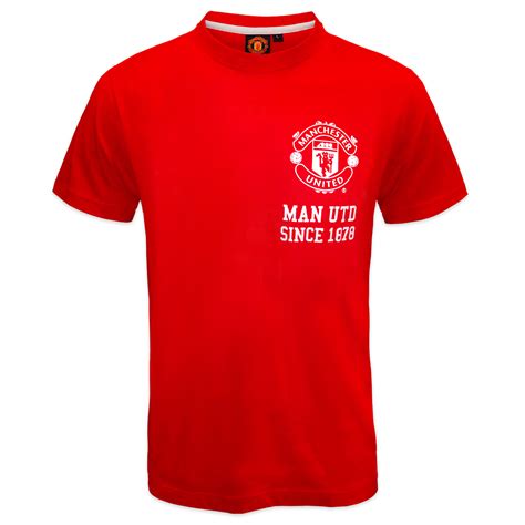 Manchester United Football Club Official Soccer Gift Mens Graphic T ...