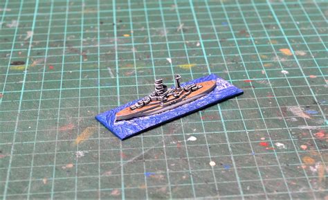 Grymauch's Solo Wargaming Blog : On the Workbench: HMS Ramillies