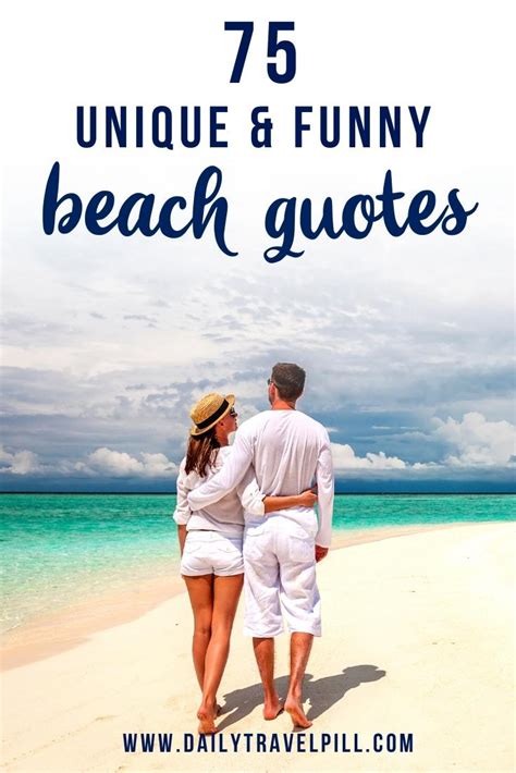 75 BEST Funny Beach Quotes That Will Brighten Your Day - Daily Travel Pill