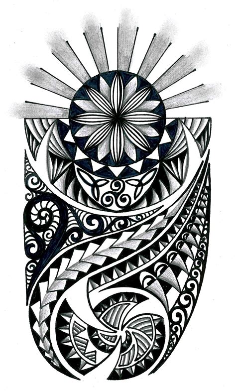 15 Hawaiian Tribal Art Designs Images - Hawaiian Tribal Tattoo Designs ...