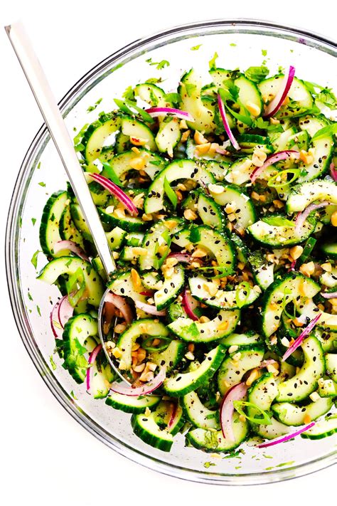 Thai Cucumber Salad | Gimme Some Oven