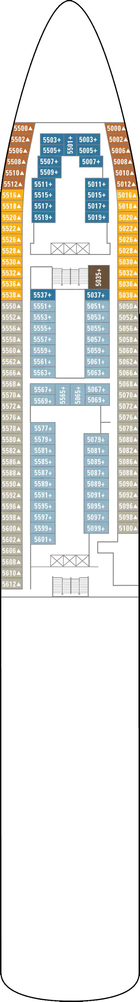 Norwegian Spirit Deck Plans | CruiseInd