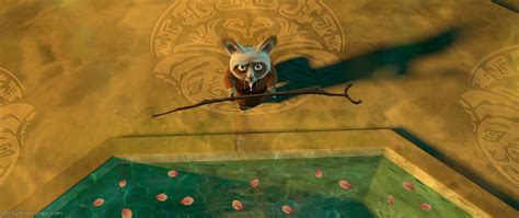 Master Shifu about to get the dragon scroll for Po in Kung Fu Panda 1 ...