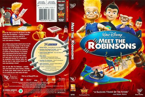 Meet The Robinsons DVD Cover Front and Back by dlee1293847 on DeviantArt