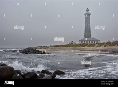 Denmark Skagen Fyr lighthouse Stock Photo - Alamy