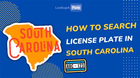 South Carolina License Plate Lookup: Report a SC Plate (Free Search)