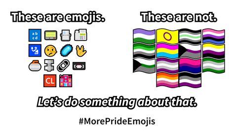 More Pride Emojis | Information about the effort to propose more pride ...