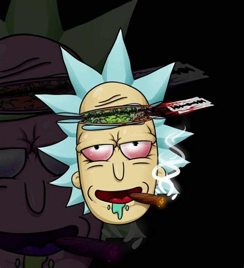 Rick and Morty Weed Wallpapers - Top Free Rick and Morty Weed ...