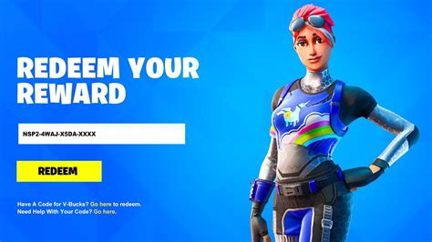 REDEEM THE FREE SKIN CODES in Fortnite! (New Free Reward Code) Chapter ...