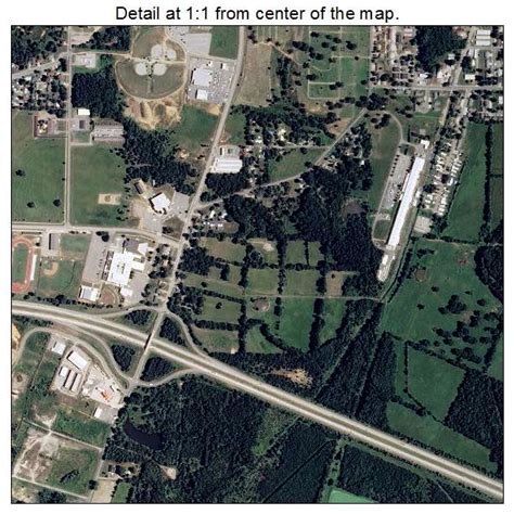 Aerial Photography Map of Clarksville, AR Arkansas