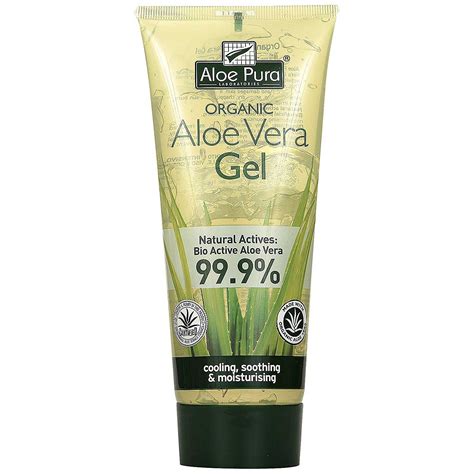 Organic Aloe Vera Skin Gel - 100ml and 200ml - Zoom Health