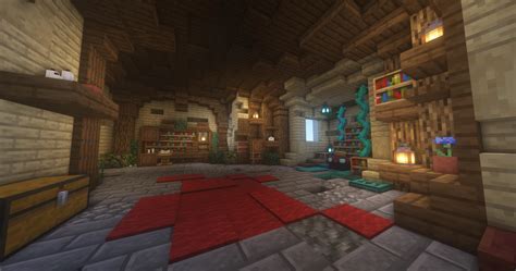 Minecraft Medieval House Interior