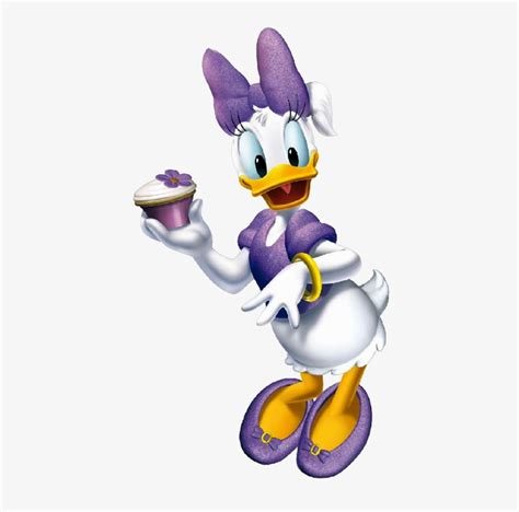 Daisy Duck Transparent Clipart - Mickey Mouse Clubhouse Daisy Png ...