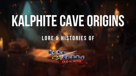 Kalphite Cave Origins | The Entomologist's Diary - Lore & Histories of ...