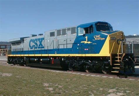 CSX YN2 Spirit of West Virginia GE CW44AC # 1 | Railroad photography ...