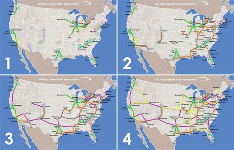 High Speed Rail Vision Map