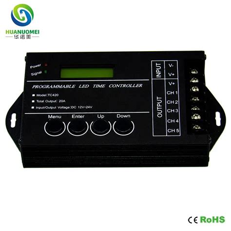 hot programmable time led controller tc420 aquarium lighting timer ...