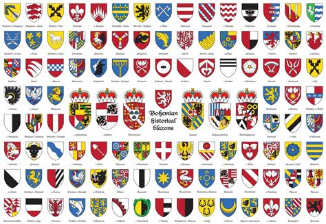 12 Heraldry Color Meanings And 15 Coat Of Arms Symbols Color Meanings ...