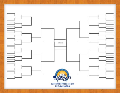 64 Team Bracket Template