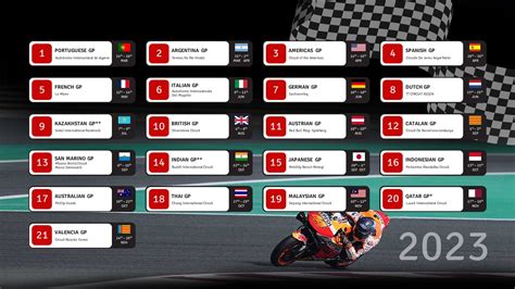 Temporada 2023 De Motogp 2023 Schedule Printable - IMAGESEE