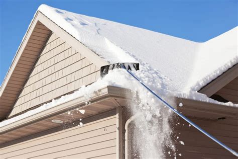 What You Need to Know About Roof Snow Removal - Piedmont Roofing