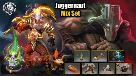 Dota 2 Juggernaut Mix Set Golden Edge Lost Order + Provocation of Ruin+ ...