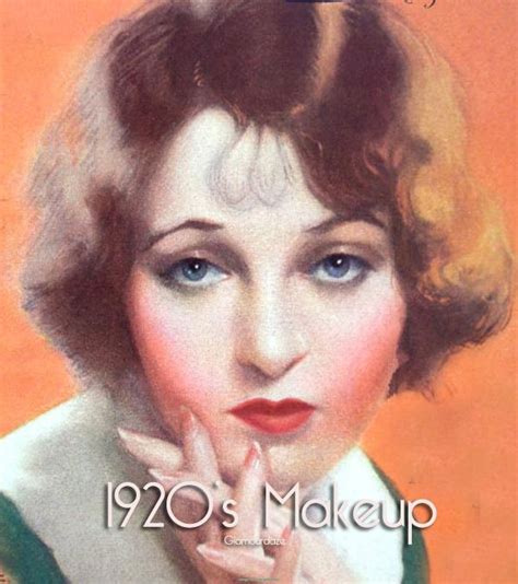 1920s Flapper Makeup Look | Vintage Makeup Guides