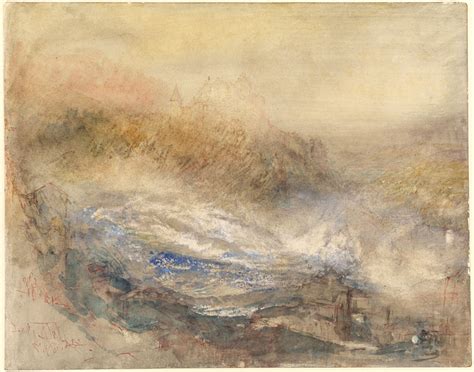 JMW Turner - rare watercolor exhibited in “Paths to Fame: Turner ...