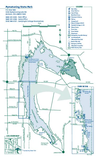 Pymatuning Lake Fishing Map | Draw A Topographic Map