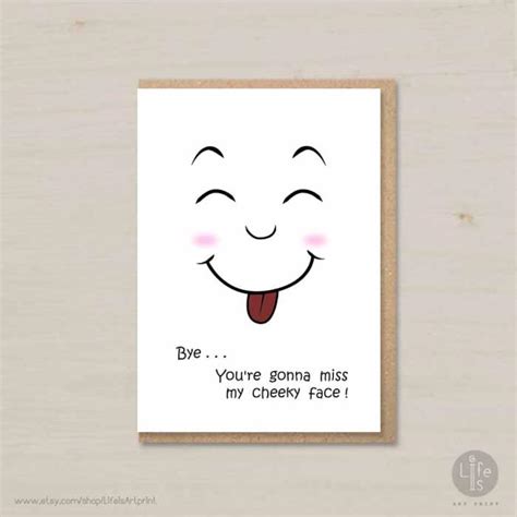 Funny goodbye card farewell card printable coworker card - Etsy Schweiz