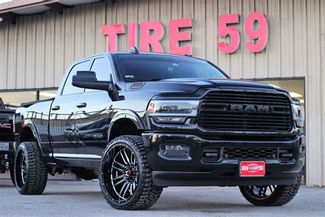 2020 Dodge Ram 2500 Black Hartes Metal Whipsaw Wheel | Wheel Front