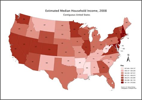 Map Analysis: Univariate Choropleth Map