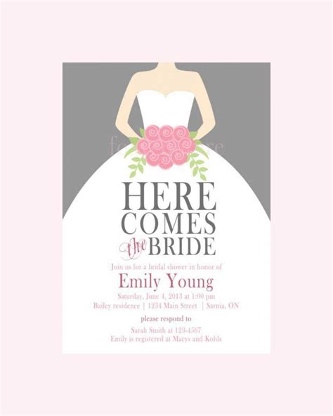 002 Template Ideas Free Bridal Shower Invitation Templates in Blank ...