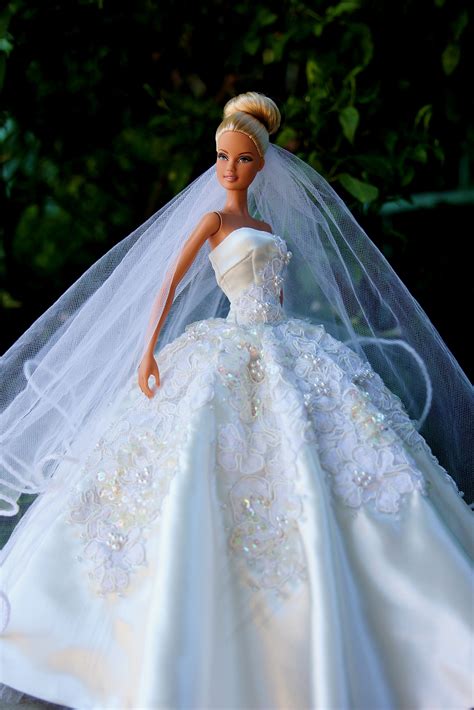 1..3/ by Barbie Dress 2014 via flickr. . | Barbie wedding dress, Doll ...