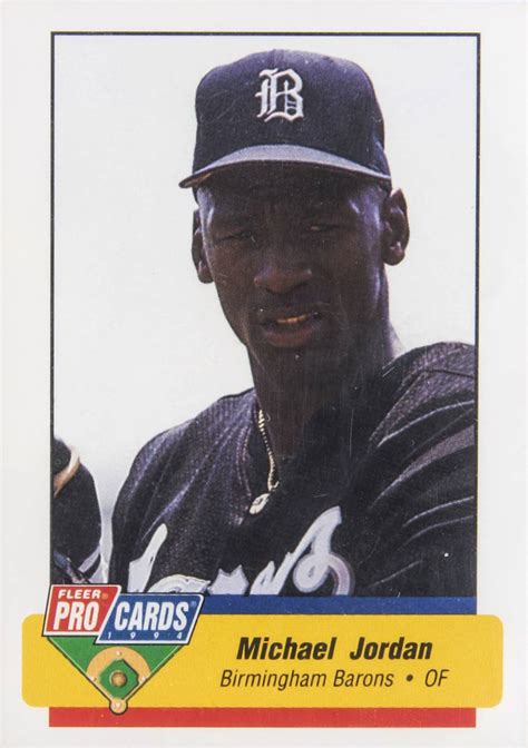 Michael Jordan Baseball Card Guide [23 cards] - Michael Jordan Cards