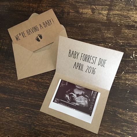 Free Printable Pregnancy Announcement Cards | Free Printable