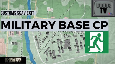 Military Base CP - Customs Scav Exit - Escape from Tarkov - YouTube