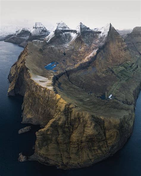 Faroe Islands on Instagram: “"After sitting on the edge of these cliffs ...